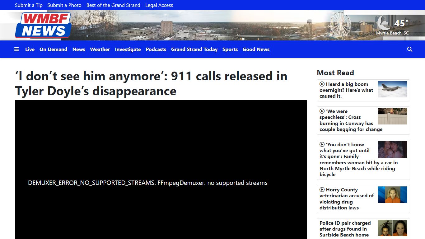 ‘I don’t see him anymore’: 911 calls released in Tyler Doyle’s ...