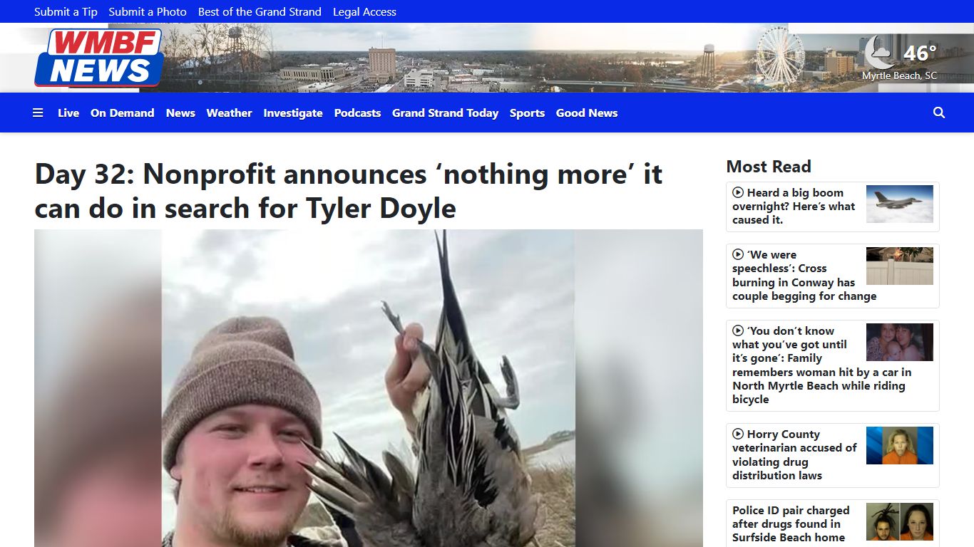 Day 32: Nonprofit announces ‘nothing more’ it can do in search for ...